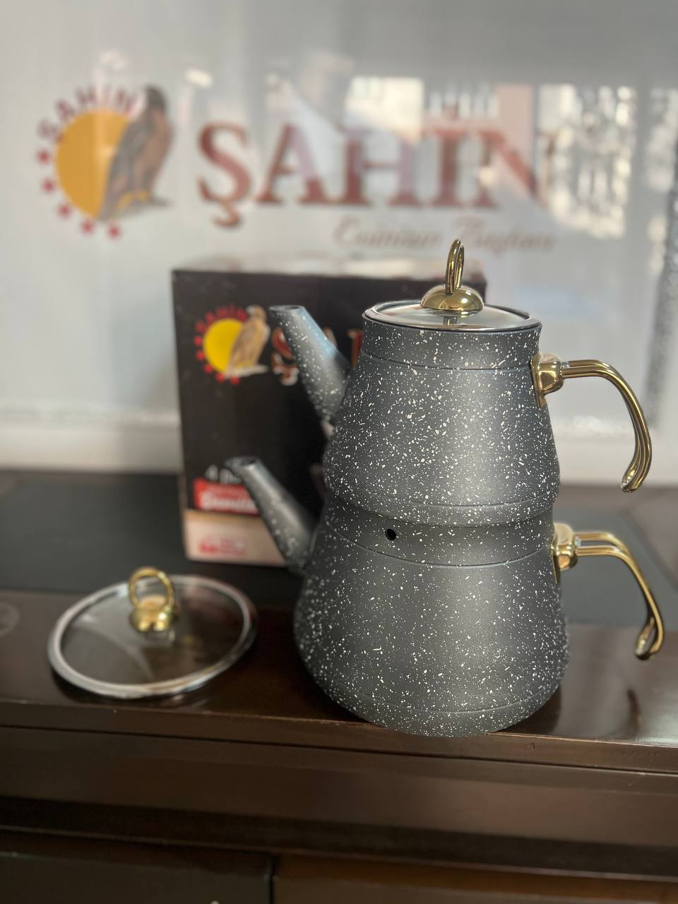 کتری قوری گرانیتی