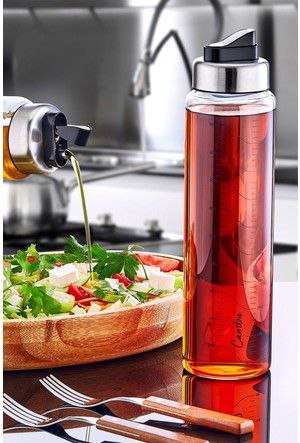 بطری روغن،آبلیمو و سرکه استوانه ای