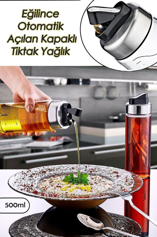 بطری روغن،آبلیمو و سرکه استوانه ای