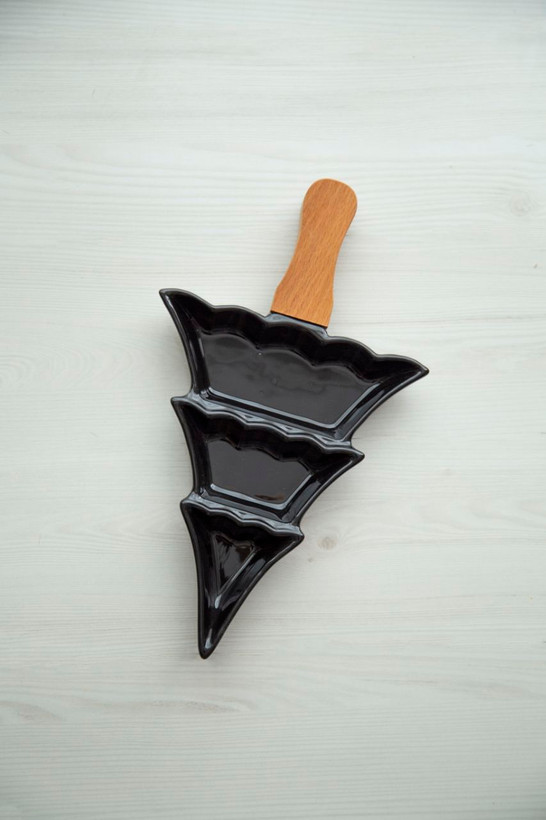 اردور خوری سه خانه دسته بامبو