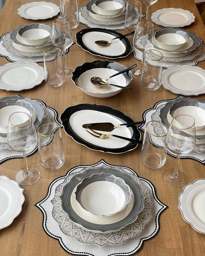 سرویس غذا خوری شش نفره 24 پارچه