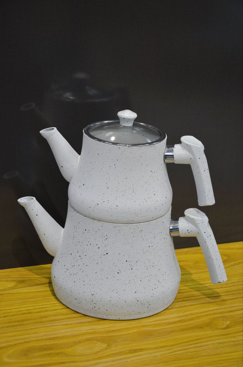 کتری قوری گرانیتی paci مدل bordo