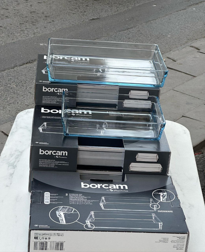 تابه های پیرکس مدل borcam بورجام محصول paşabahçe پاشاباغچه ترکیه