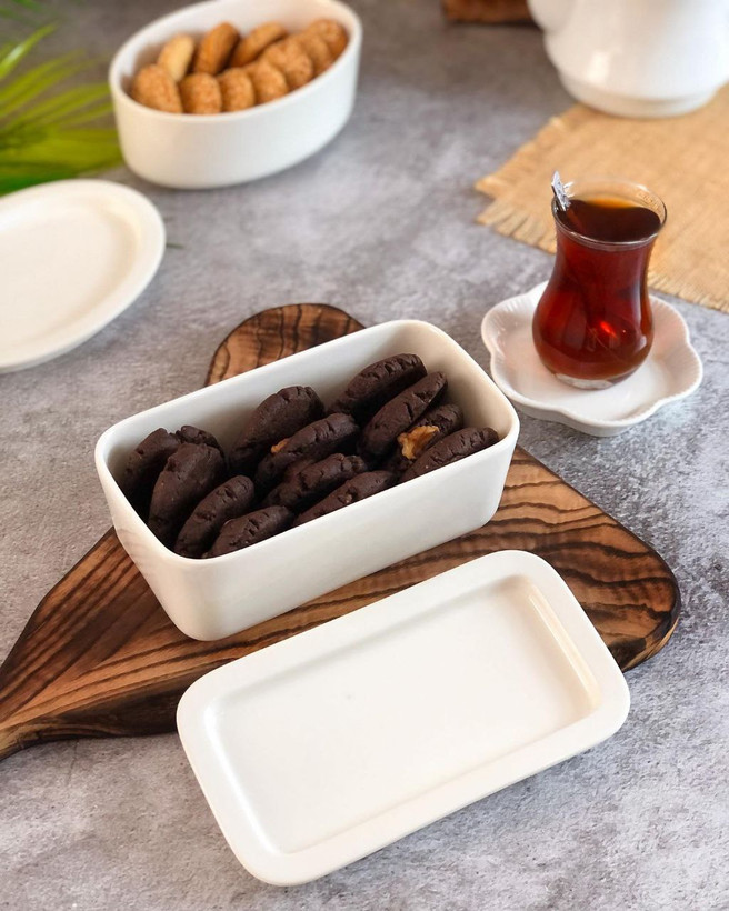 کره خوری و جا تنقلات سرامیکی acar آجار ترکیه مدل La pure