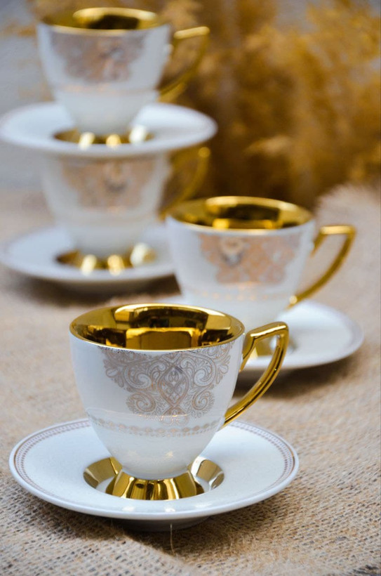 ست فنجان و نعلبکی قهوه خوری acar آجار ترکیه