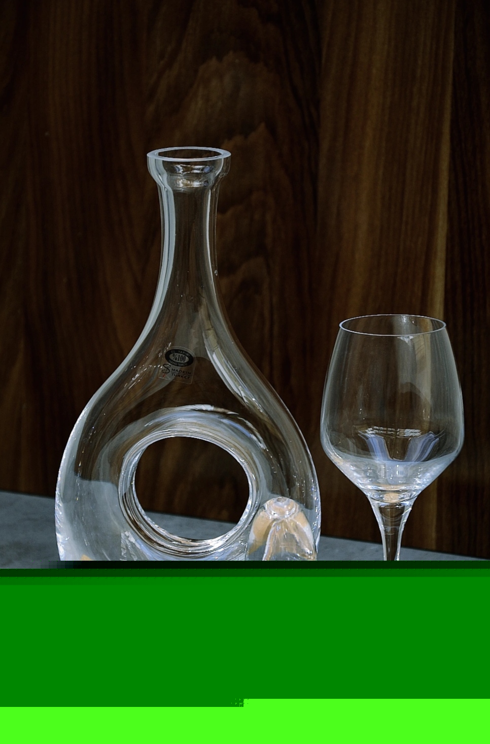تنگ تمام دست ساز Alegra glass مدل Damla