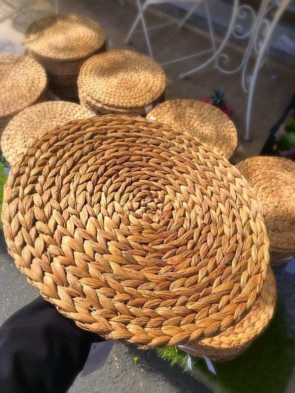 زیر بشقابی حصیری ترکیه