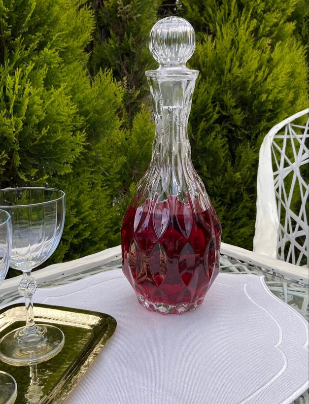 تنگ تمام دست ساز Alegra Glass الگرا گلس ترکیه مدل leafy