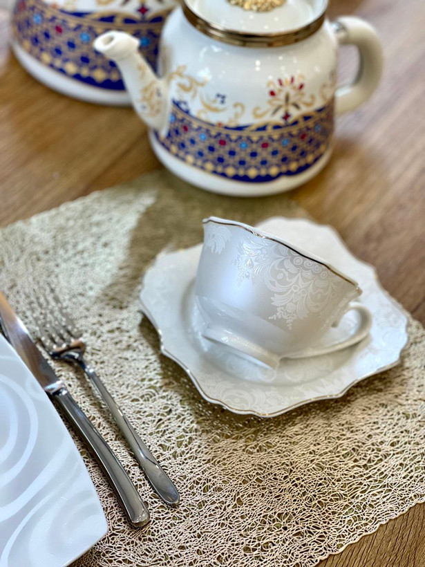 چای خوری گل برجسته برند acar ترکیه