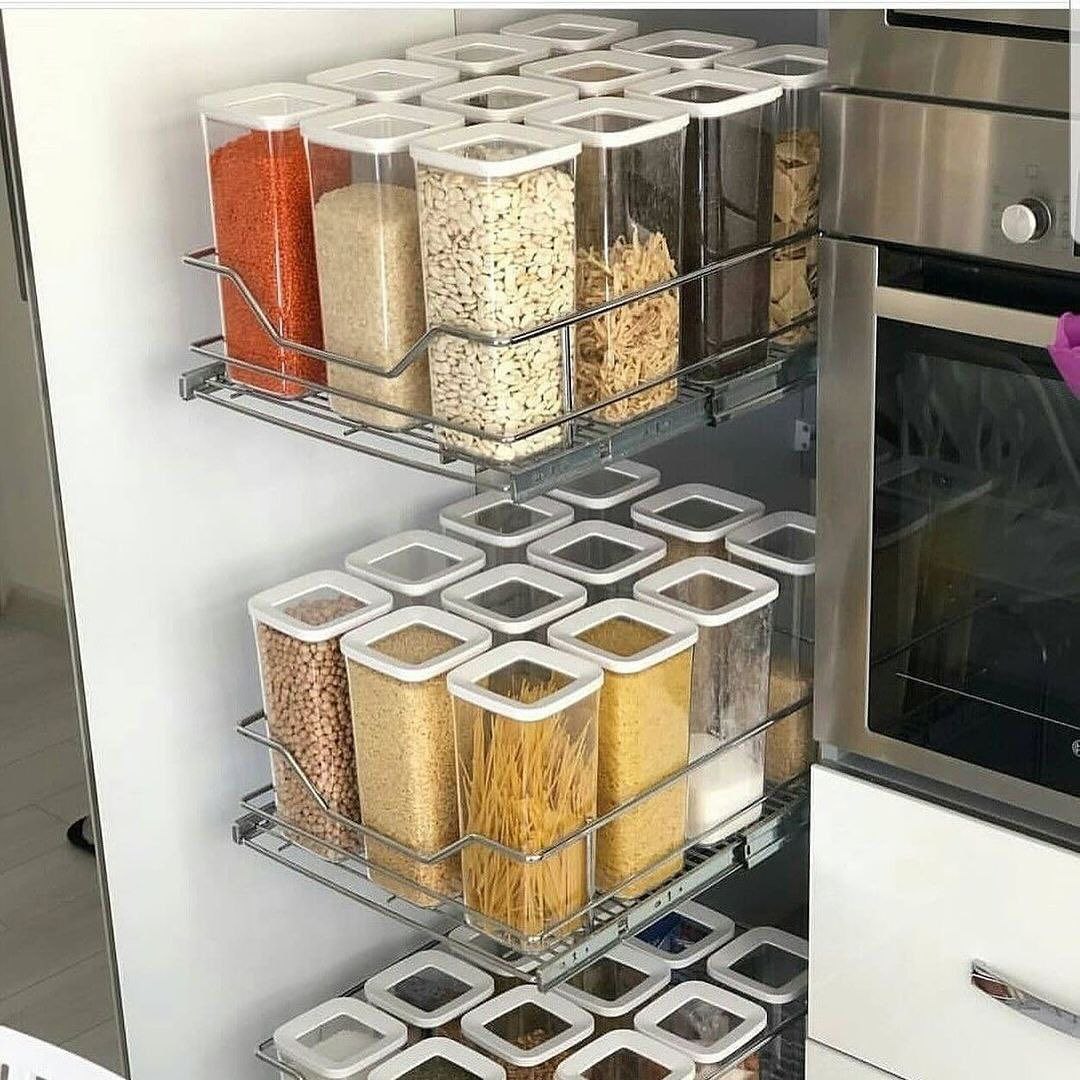 بانکه حبوبات،نظم دهنده یخچال و کابینت برند Vip_ahmet ترکیه
