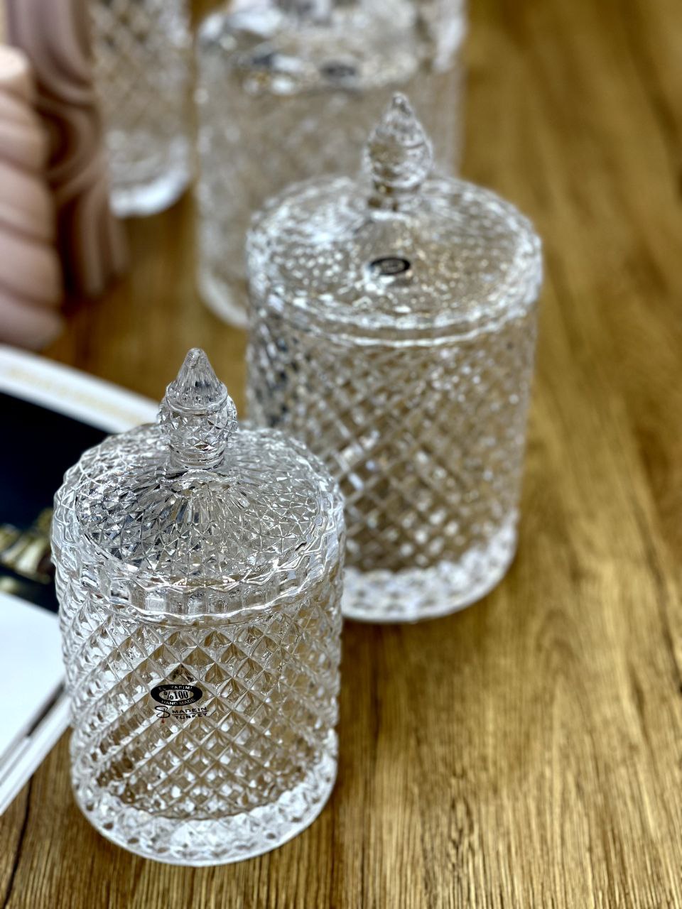 شکلات خوری تراشدار Vew برند Allegra glass ترکیه