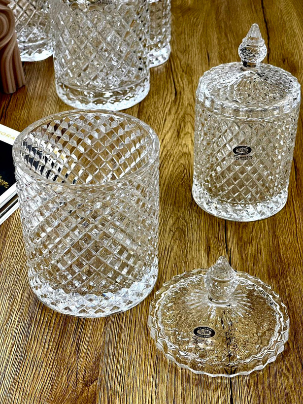 شکلات خوری تراشدار Vew برند Allegra glass ترکیه