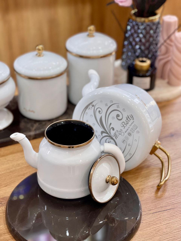 ست پذیرایی از کالکشن White Pearl محصول miss betty ترکیه