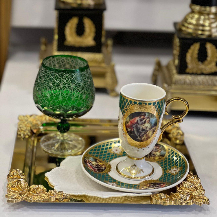 جدیدترین و خاص ترین سری قهوه خوری مدل:Barock محصول acar ترکیه
