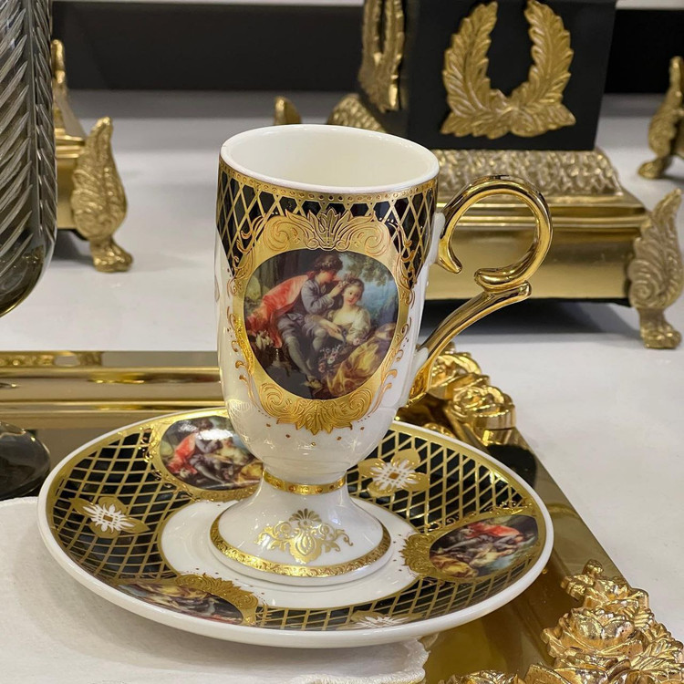 جدیدترین و خاص ترین سری قهوه خوری مدل:Barock محصول acar ترکیه
