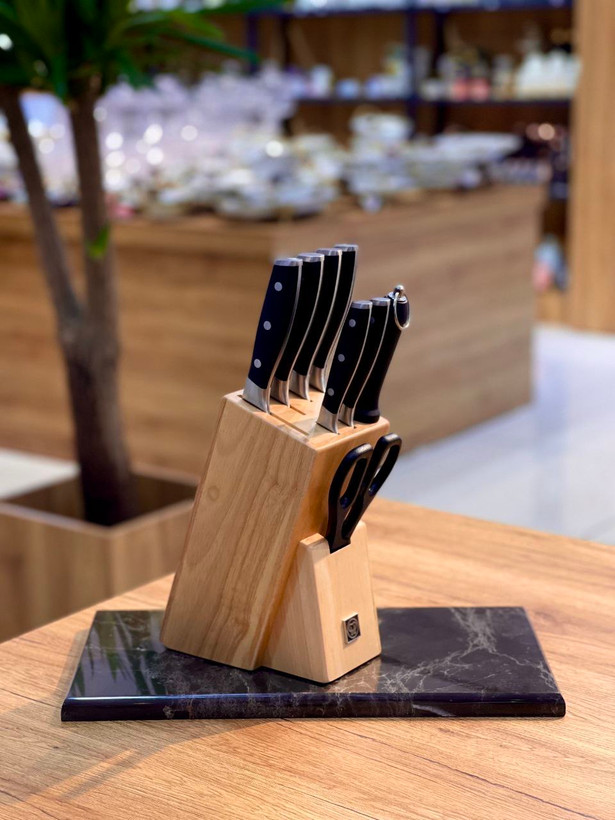 ست چاقو حرفه ای 9 پارچه multi blade محصول korkmaz ترکیه