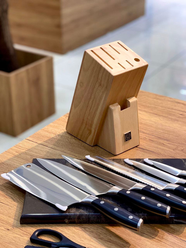 ست چاقو حرفه ای 9 پارچه multi blade محصول korkmaz ترکیه