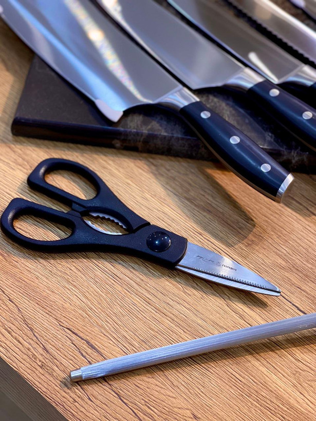 ست چاقو حرفه ای 9 پارچه multi blade محصول korkmaz ترکیه