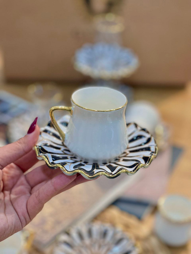 ست چای خوری و قهوه خوری Solid محصول Glore ترکیه