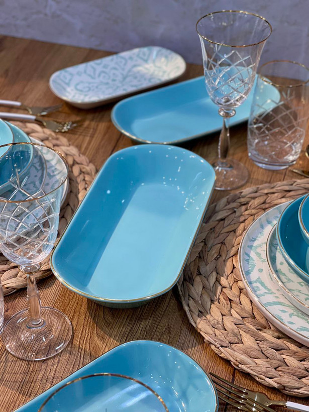 سرویس غذا خوری 31 پارچه ikat محصول ترکیه