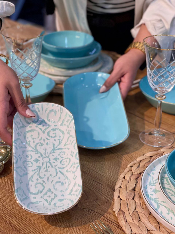 سرویس غذا خوری 31 پارچه ikat محصول ترکیه
