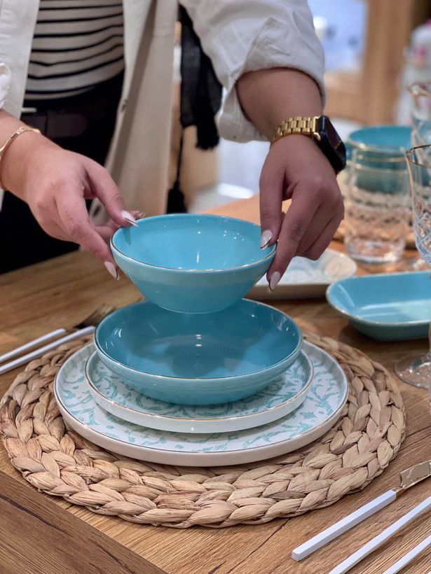 سرویس غذا خوری 31 پارچه ikat محصول ترکیه