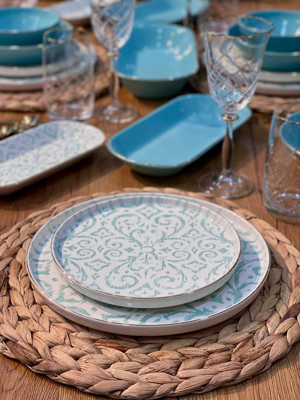 سرویس غذا خوری 31 پارچه ikat محصول ترکیه