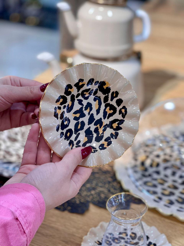 ست کیک خوری و چای و قهوه Leopar محصول ترکیه
