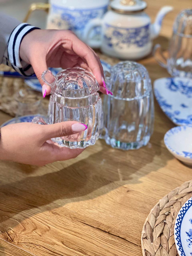 عسل خوری کاکتوس محصول وارداتی Deli Glass