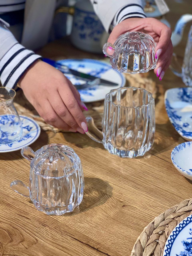 عسل خوری کاکتوس محصول وارداتی Deli Glass