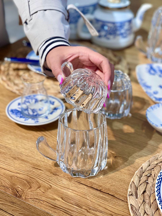 عسل خوری کاکتوس محصول وارداتی Deli Glass