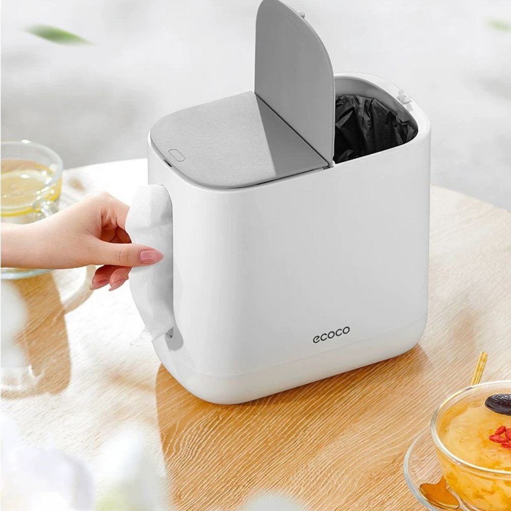 جا دستمال و سطل زباله رو میزی محصول ecoco