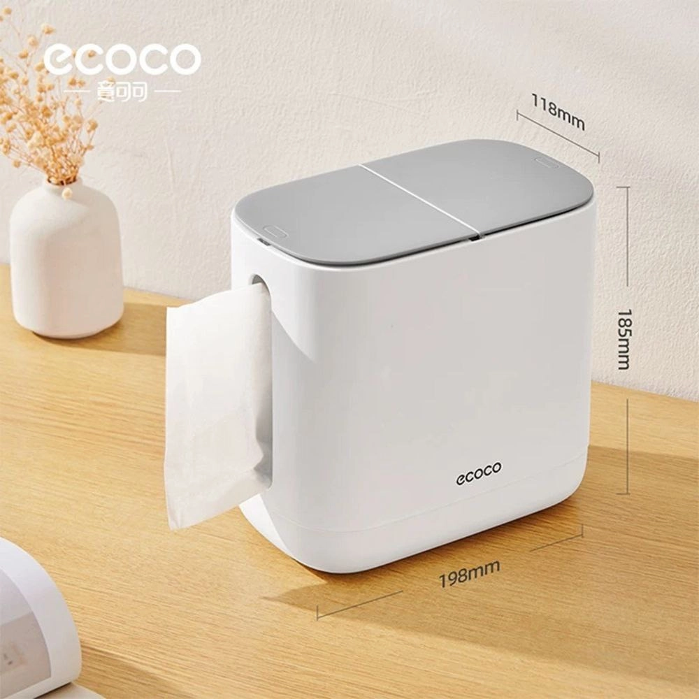 جا دستمال و سطل زباله رو میزی محصول ecoco