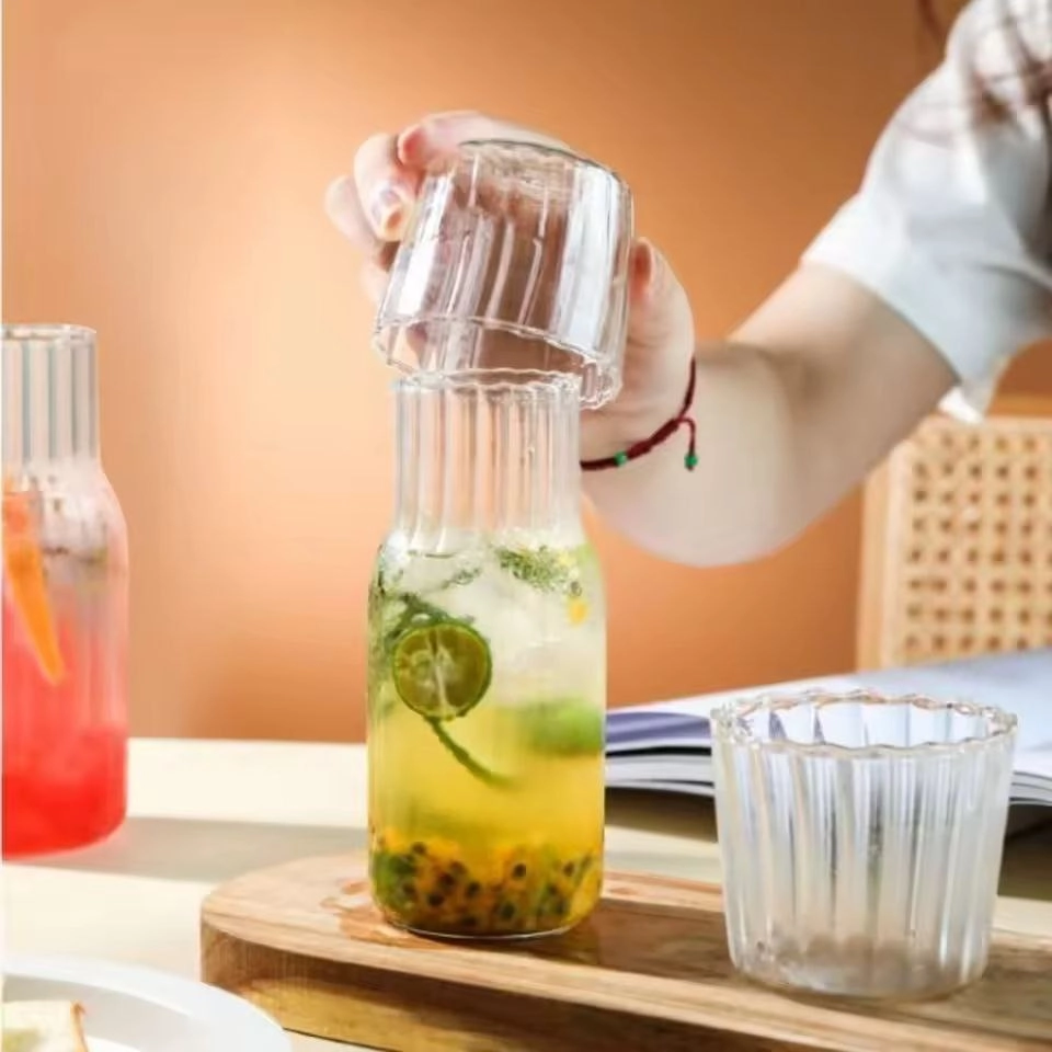 پارچ شب پیرکس شیاردار محصول وارداتی