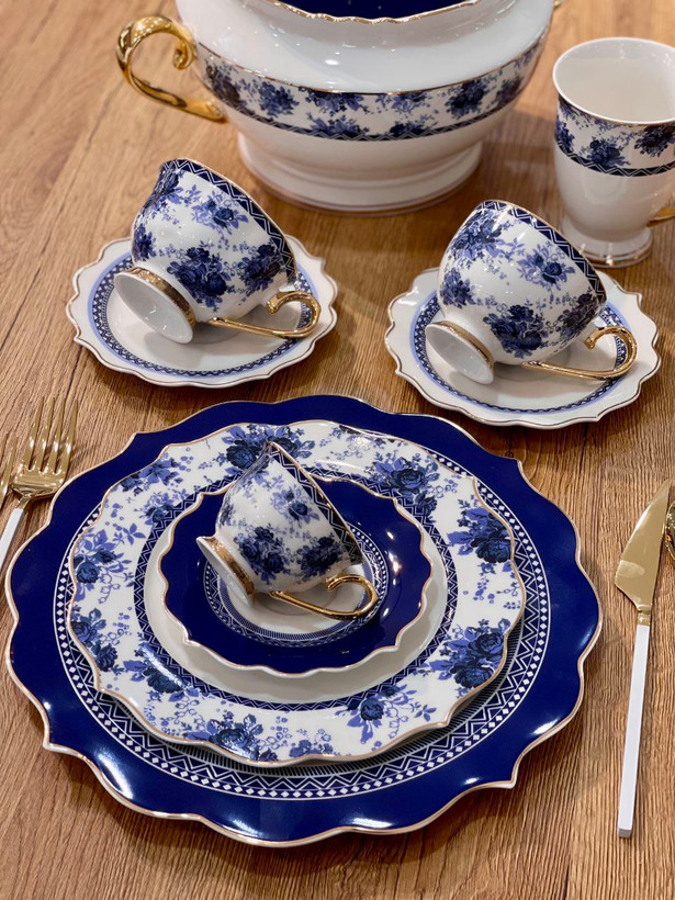 سرویس کامل غذا خوری و پذیرایی Blue king محصول ترکیه