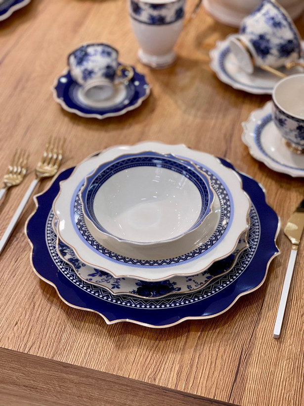 سرویس کامل غذا خوری و پذیرایی Blue king محصول ترکیه