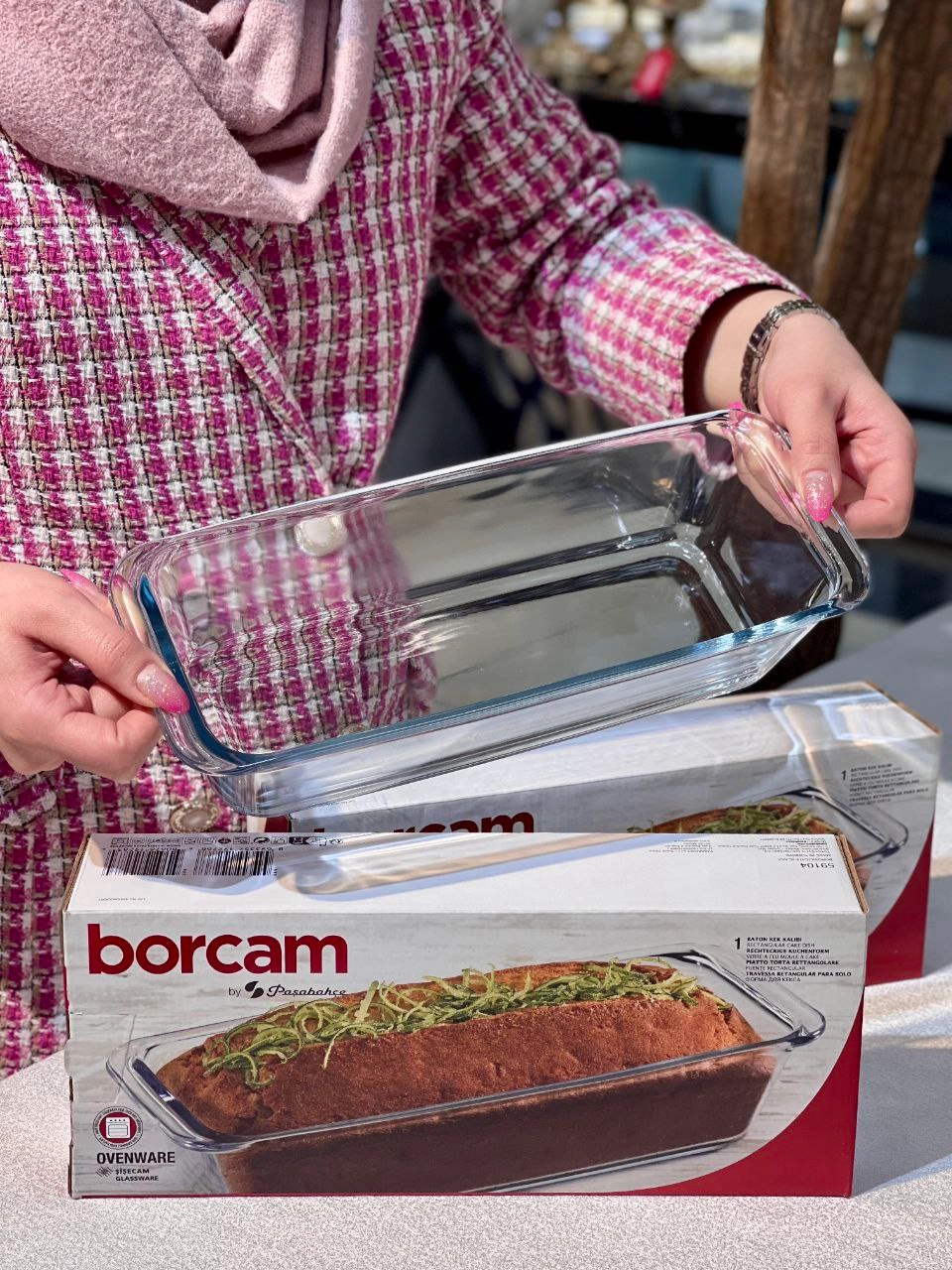 تابه کیک و لازانیا borcam محصول Paşabahçe ترکیه