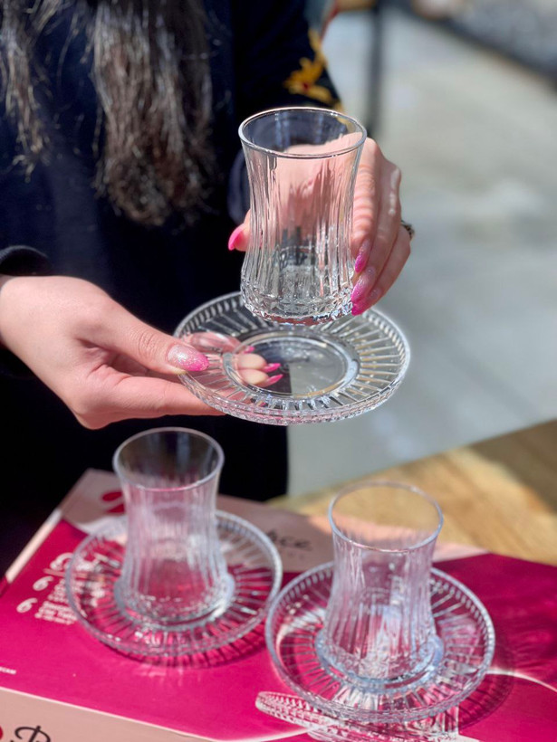 سری جدید استکان نعلبکی Elysia محصول Paşabahçe ترکیه