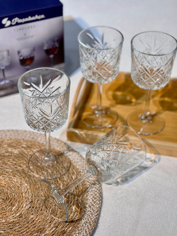 گیلاس تراشدار Paşabahçe ترکیه مدل Timeless کد 440276