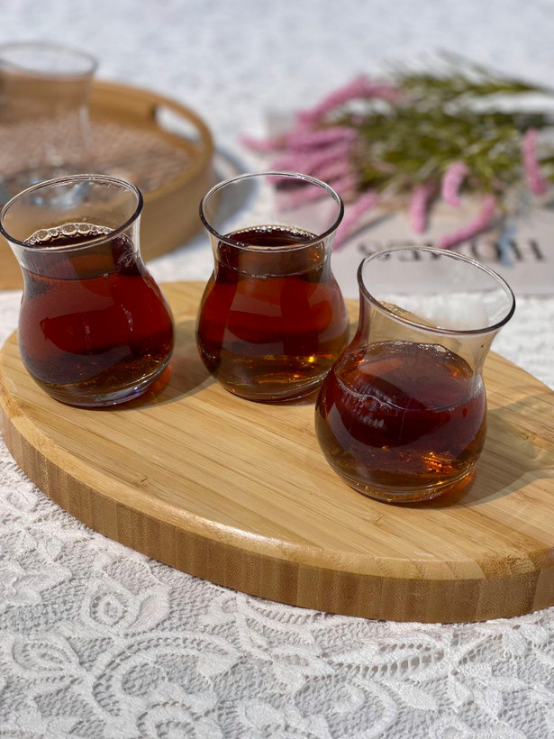استکان کمر باریک کف کَج Kozan محصول Paşabahçe ترکیه