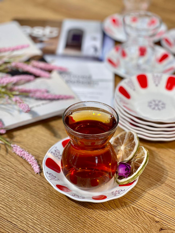 فنجان نعلبکی آنتیک محصول ترکیه