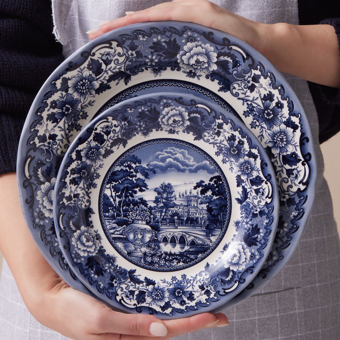 سرویس غذا خوری 24 پارچه Old town blue محصول ترکیه