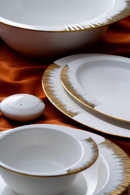 سرویس غذا 6 نفره 29 پارچه Sherry gold محصول acar ترکیه