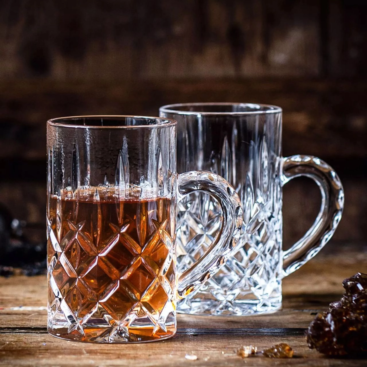 استکان تراشدار Pougine محصول وارداتی