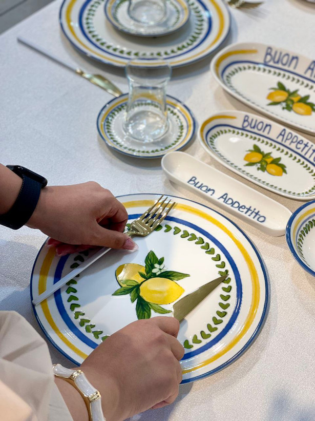 جدید ترین مدل 2025😍✨ ست صبحانه و عصرانه خوری 26 پارچه Lemoncello