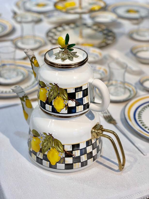 جدید ترین مدل 2025😍✨ ست صبحانه و عصرانه خوری 26 پارچه Lemoncello