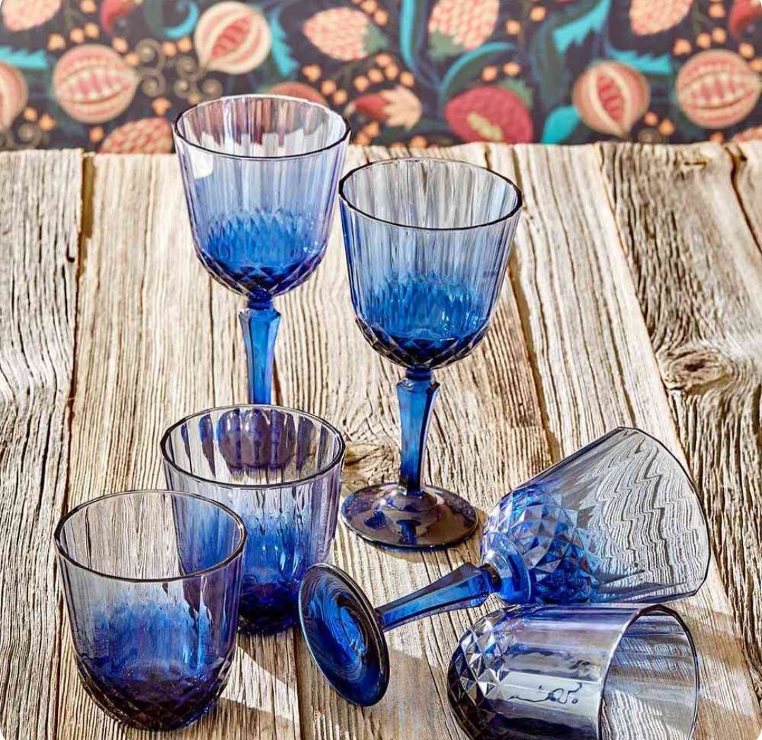 ست لیوان و گیلاس Colore محصول Bella maison ترکیه