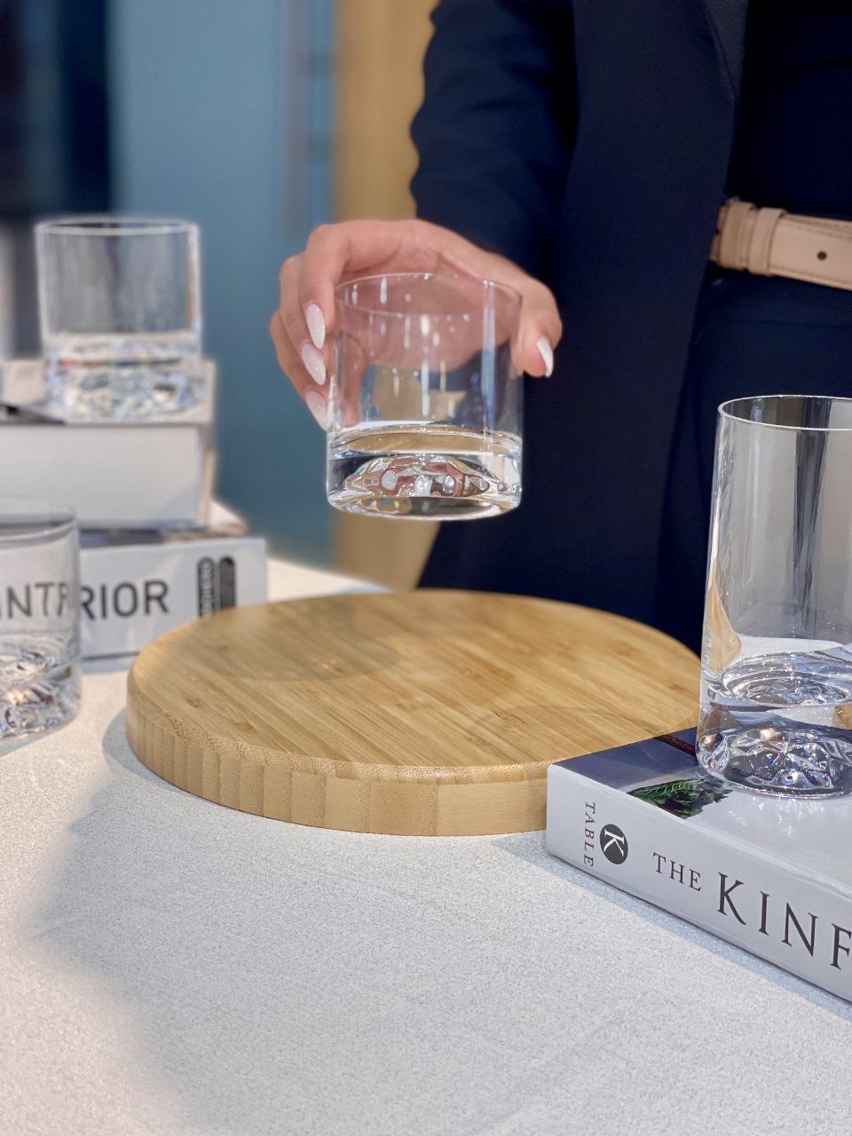لیوان و نیم لیوان کوه یخ Club ice محصول nude ترکیه