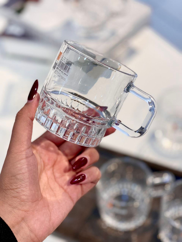 فنجان چای خوری محصول وارداتی Deli Glass