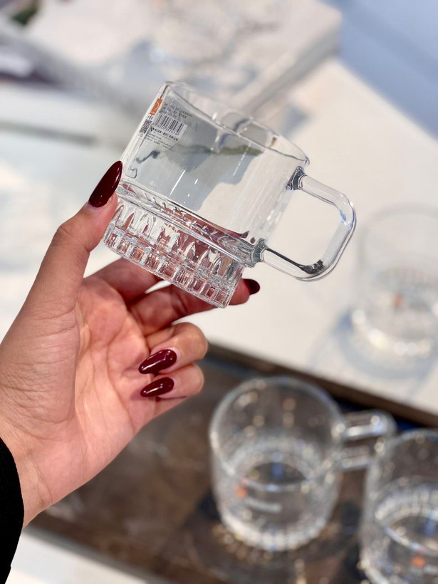 فنجان چای خوری محصول وارداتی Deli Glass